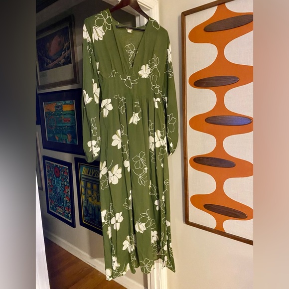 Billabong Night Bloom Long Sleeve Maxi Dress - Picture 6 of 10